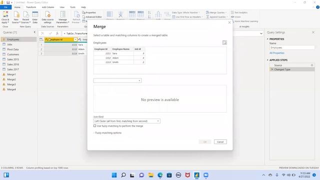 Power BI Training - Merge , Append , Transpose in Power BI by Student Sandhya смотреть онлайн