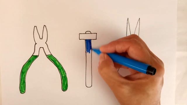 How to draw tools. Рисуем инструменты. смотреть онлайн