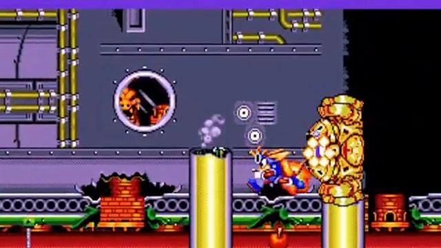 Sparkster: Rocket Knight Adventures 2 - Stage 3 смотреть онлайн