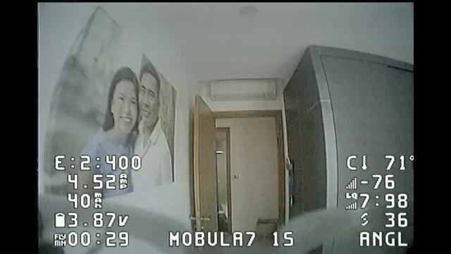 HappyModel Mobula7 1S First Flight Indoors