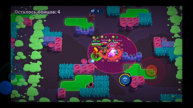 Азот,Ники,Настя и Аэл отжигают в бравл старс под песню надо поле притоптать смотреть онлайн