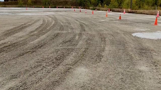 Экзамен по категории CE | Обзор упражнений на полигоне ДОСААФ г.Ухта смотреть онлайн
