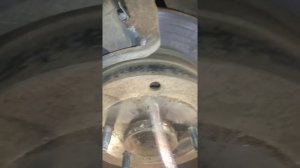 Регулировка колодок ручника Chevrolet Captiva