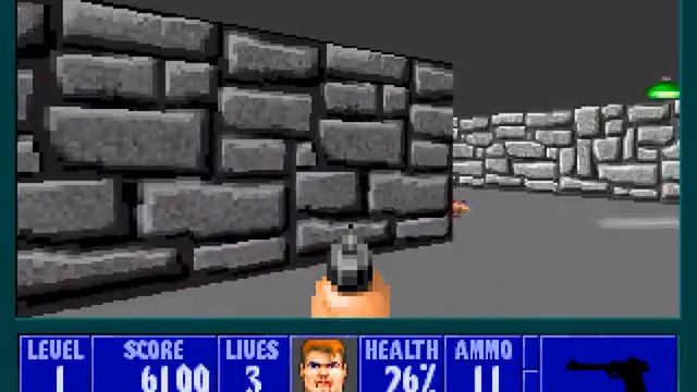 Wolfenstein 3D 3 Эпизод 1 Серия