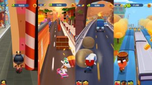 Talking Tom Gold Run ~ Treasure hunter special event • General Tom,Skater Angela, Deputy Hank,Ginge