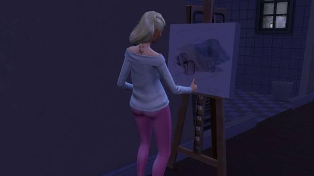 The Sims 4 Дура рисует, дурак играет на гитаре смотреть онлайн