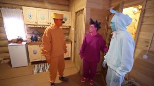 А4 Стали СМЕШАРИКАМИ на 24 Часа 2 Часть муд задом наперед рививи нюша копатыч крош ежик продолжение