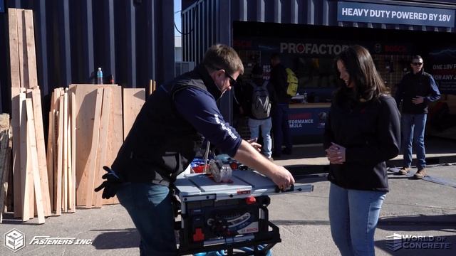 Bosch PROFACTOR 18V 8-1/4 In. Portable Table Saw смотреть онлайн