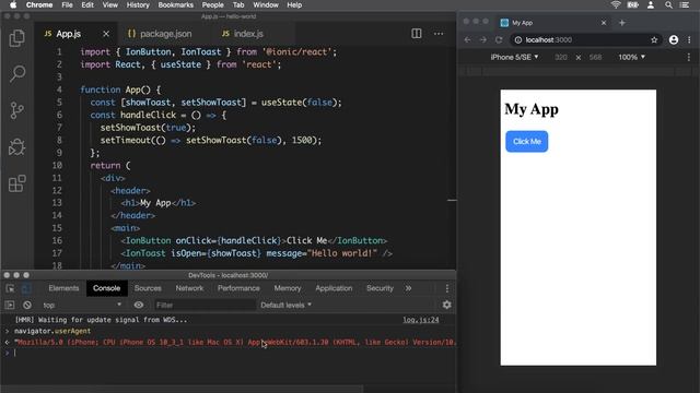 Ionic React Course • Section 1: From React to Ionic смотреть онлайн