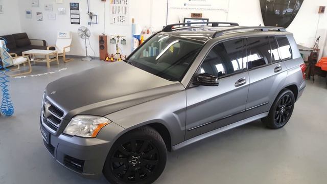 Mercedes GLK Graphite Matte Metallic смотреть онлайн