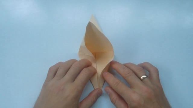Как сделать журавлика из бумаги. Оригами журавлик из бумаги смотреть онлайн