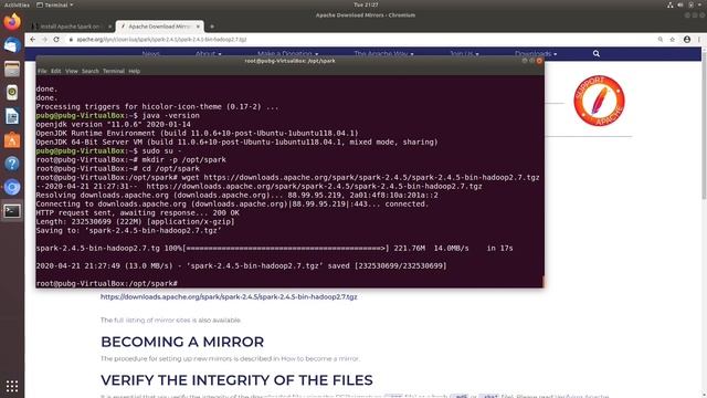 Apache Spark - Install Apache Spark On Ubuntu |Spark Tutorial | Part 6 смотреть онлайн