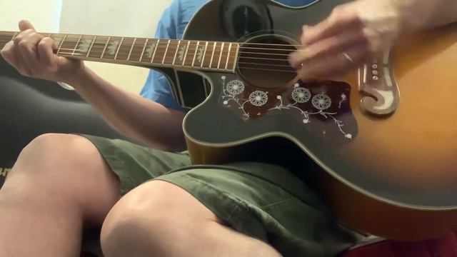 2019 Epiphone Limited Edition EJ-200SCE LH/VS Jumbo Acoustic Electric Guitar Left Hand Lefty смотреть онлайн