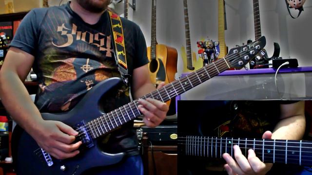 Ghost - Rats (Full guitar cover/ONLY GUITAR) With TABS! смотреть онлайн
