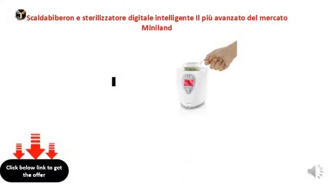 Scaldabiberon e sterilizzatore digitale intelligente Il più avanzato del mercato Miniland смотреть онлайн