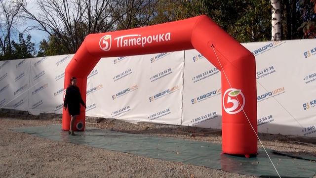 Надувная прямоугольная Арка со скошенными углами смотреть онлайн