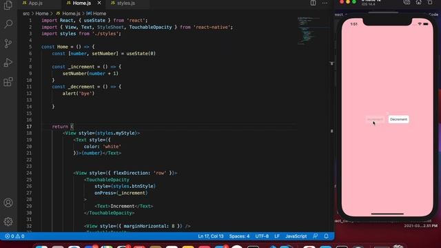 #2 React Native From Scratch:- Explain State, Props & Spread Opreator Reusable Com. CodeOptamizatio смотреть онлайн