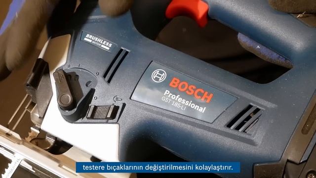 Bosch Professional Ile Eğitim: GKS 185-LI Daire Testere - GST 185-LI Dekupaj Testere
