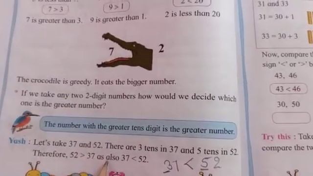 Class - 2nd Subject - math Topic - comparing numbers смотреть онлайн