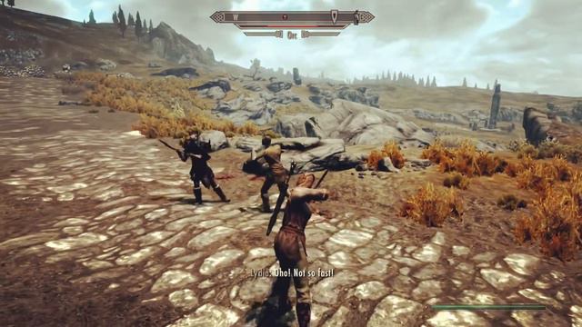 Lidya Vs Orc Prisoner | SKYRIM MOMENT смотреть онлайн