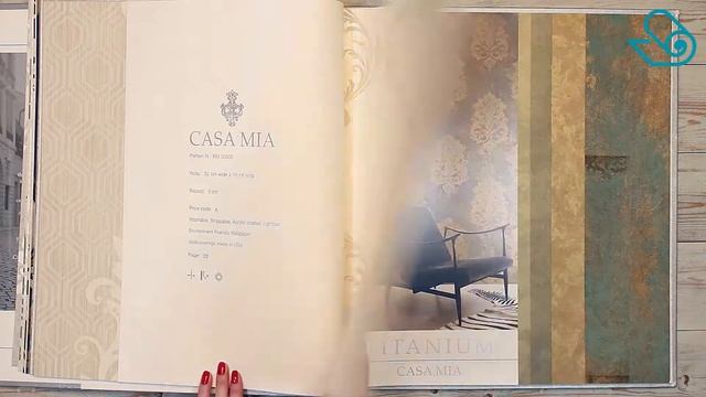 Обои Casa Mia Zinc. Обзор коллекции Casa Mia Zinc магазина обоев Oboi-Store.ru