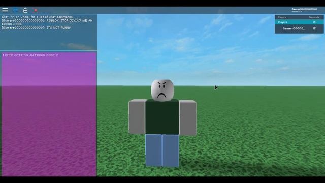 Roblox Error Code 277... смотреть онлайн