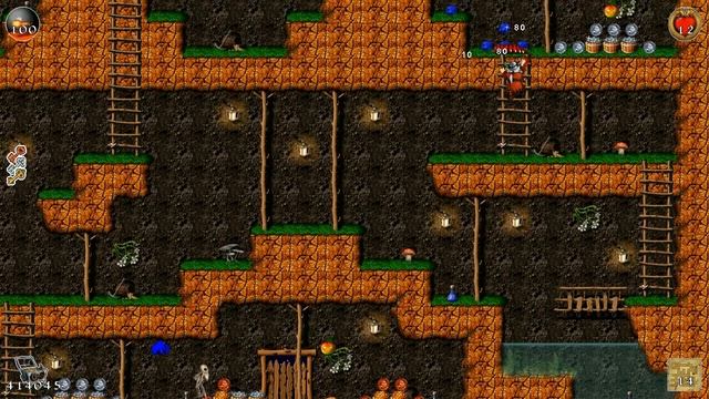 Let's play Brave Dwarves: Back For Treasures - Area 1 - Old Mines - Part 2 смотреть онлайн