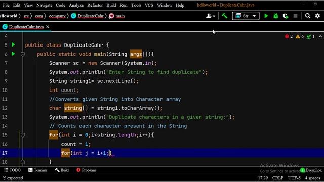 Java Program to find duplicate Characters in a String | find duplicate Characters in a String смотреть онлайн