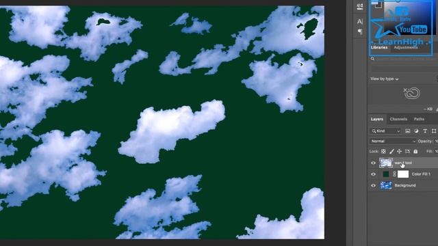 Learn High - #Photoshop Color range смотреть онлайн