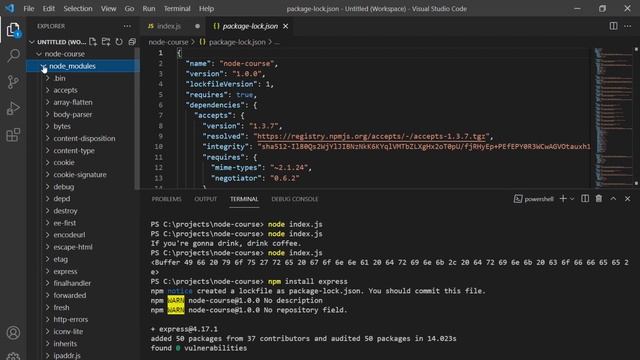 Node.js - build a Web Server - The beginners guide смотреть онлайн
