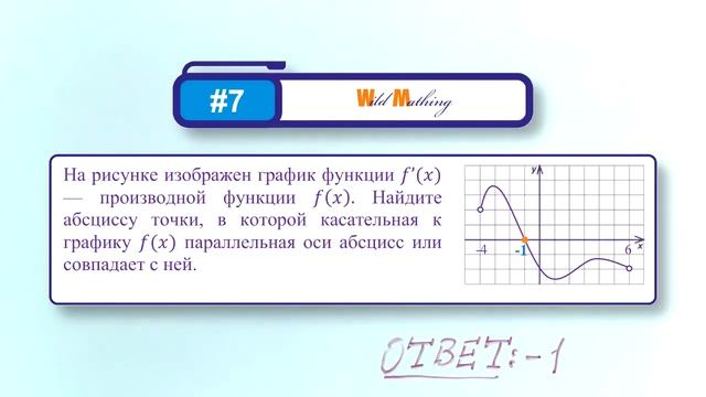 #158. Вариант 5. Профильный ЕГЭ по математике. Первая часть смотреть онлайн