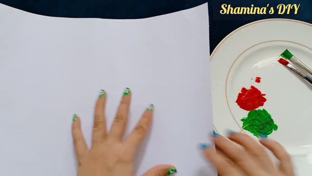 String Painting / How To Do Thread Painting At Home - Shamina's DIY смотреть онлайн