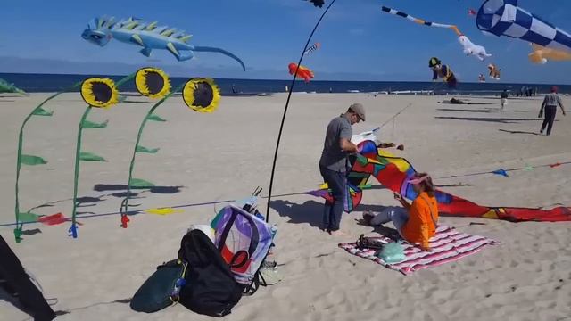 Another day in paradise. Poland, Leba kite festival 2018 смотреть онлайн