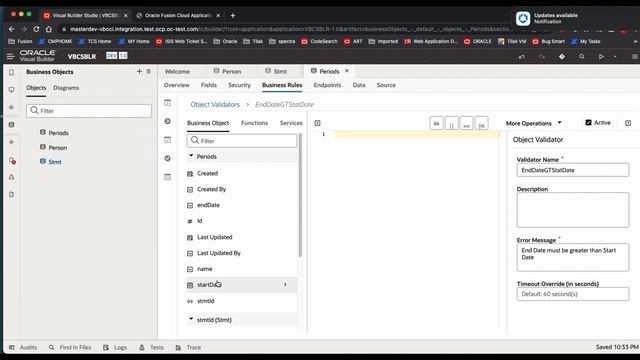 Oracle VBCS Beginner Lessons - Business objects (BO) смотреть онлайн