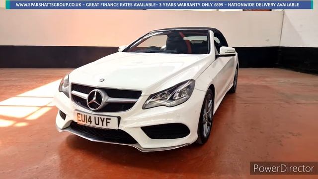 MERCEDES-BENZ E250 CABRIOLET @SparshattsofSouthampton