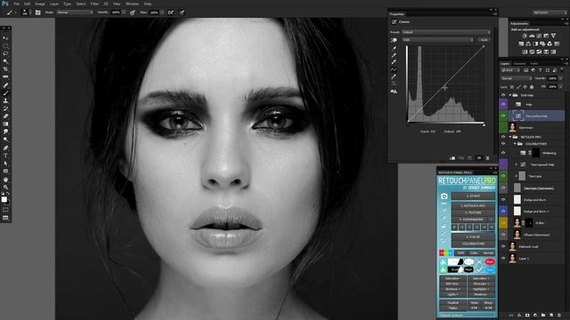 ПОЛНОЦЕННАЯ РЕТУШЬ БЕЗ СЛОЕВ. БУДУЩЕЕ PHOTOSHOP смотреть онлайн