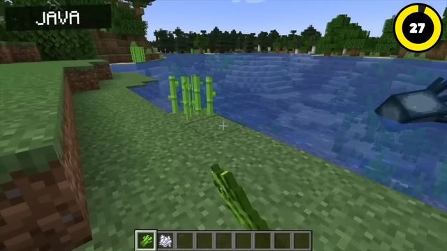 55 MINECRAFT UNTERSCHIEDE zwischen JAVA und BEDROCK! смотреть онлайн