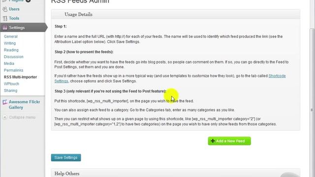 Wordpress Tutorial for Beginners 46 Including Third Party RSS Feeds смотреть онлайн
