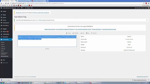 SMS Premium Dotpay na WordPress - Płatny dostęp do treści смотреть онлайн