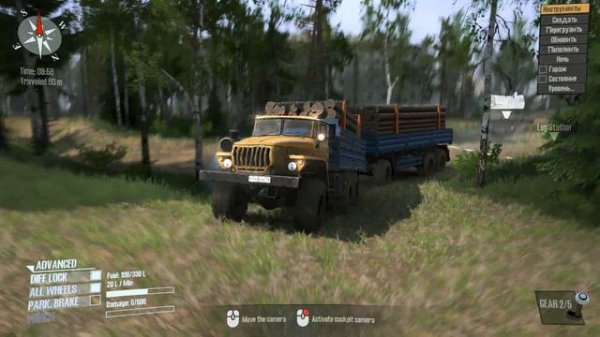 Мад раннер Обзор мода  Пак Уралов RSK - Mudrunner mods