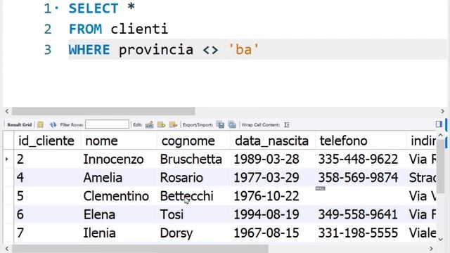 Corso SQL: impara a interrogare i database con il linguaggio SQL смотреть онлайн