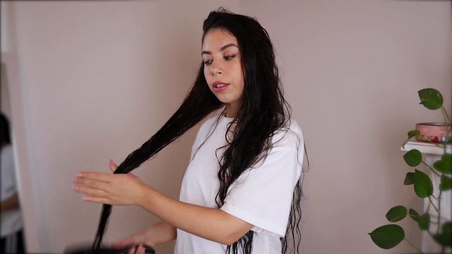 I tried TANGLE TEEZER Wet Detangler Hair Brush on long hair | review and test | must have ?! смотреть онлайн