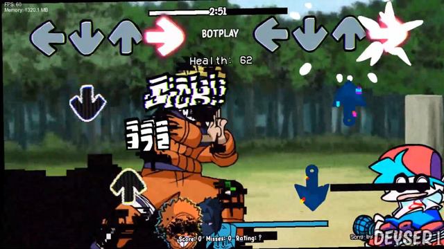 Friday Night Funkin' Naruto Glitch | Saturdays Apocalyps-NarutoGlitch | Come and Learn with Pibby! смотреть онлайн