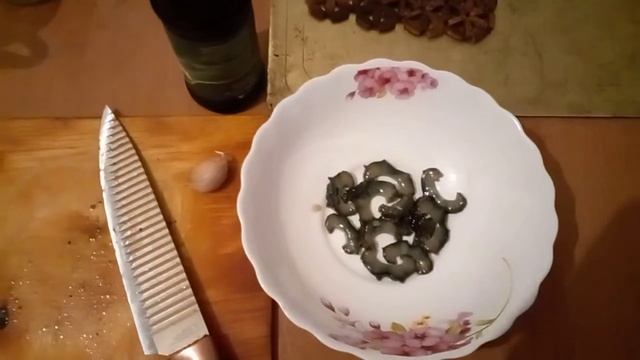 Трепанг - простое приготовление