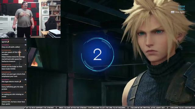 SQUATS!! FFVII REMAKE SQUAT CHALLENGE || Loony Gaming смотреть онлайн