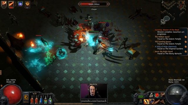 Catacombs, Docks, Solaris Temple, Gravicius - #8 - Tukohama's Totemancer - Path of Exile (v2.4.0) смотреть онлайн