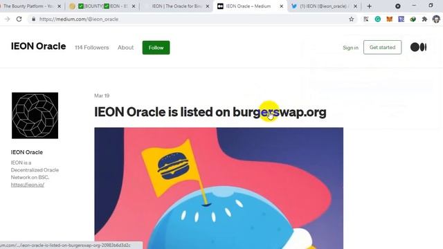IEON - BSC Oracle. ON EXCHANGE! смотреть онлайн