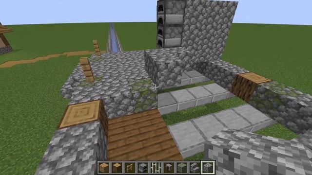 Minecraft Mod Create - строим поезд кузницу смотреть онлайн