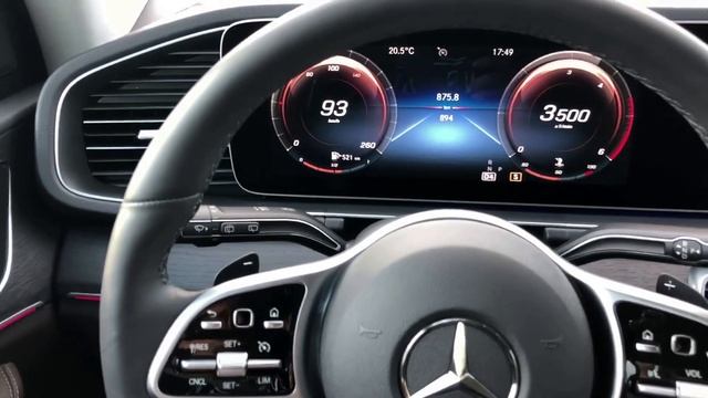 New Mercedes GLE 300d - Acceleration 100 Km/h. Мерседес ГЛЕ 300 - разгон до 100 км/ч