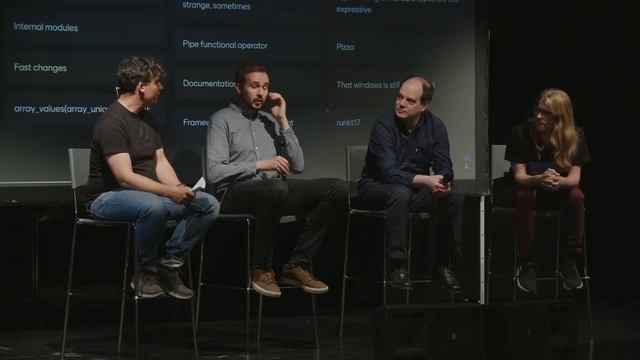 STATE OF THE ART IN THE PHP WORLD: PANEL & DISCUSSION смотреть онлайн